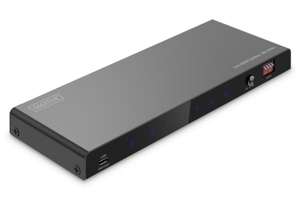 DIGITUS - video/audio splitter - 8K, 1x4 - 4 porte