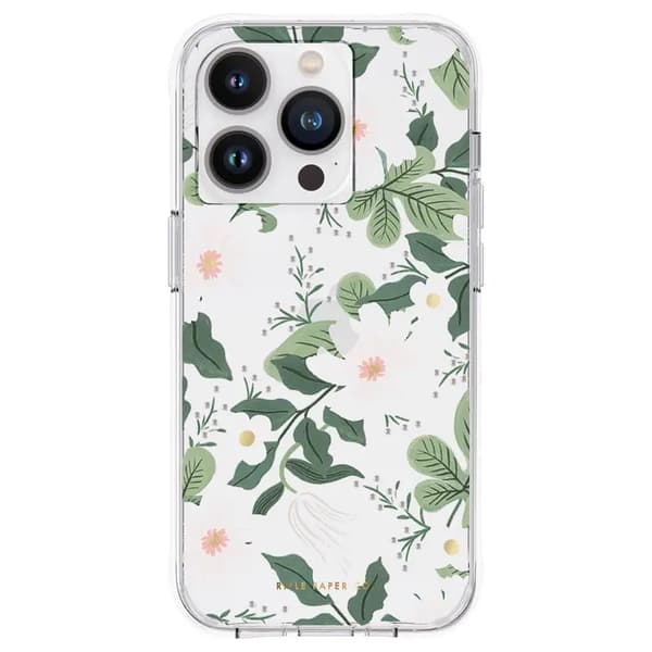 Rifle Paper Clear - Fodral till iPhone 14 Pro (Willow)