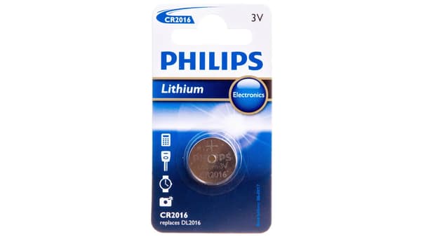 Akut Philips CR2016/01B