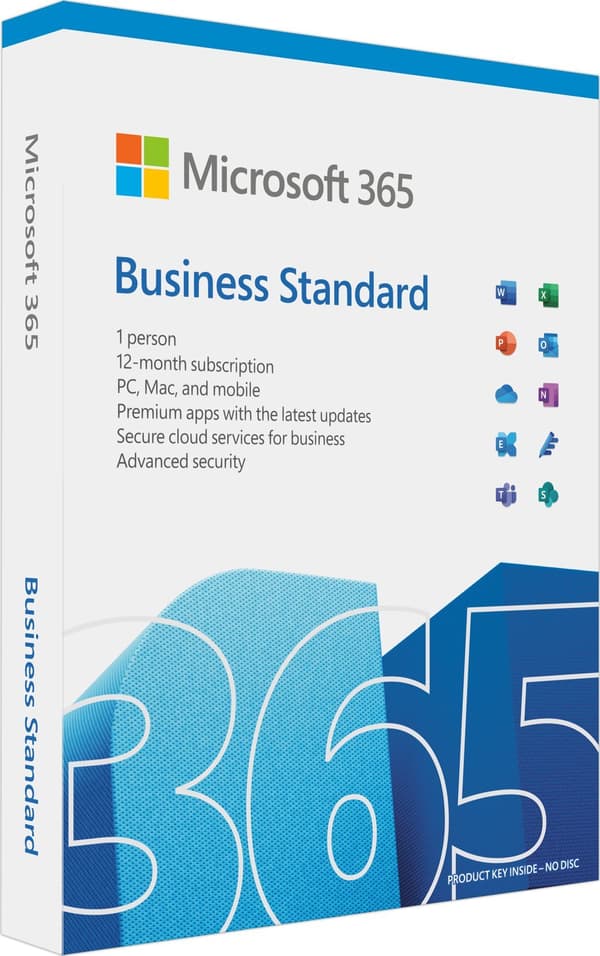 Microsoft 365 Business Standard - boks