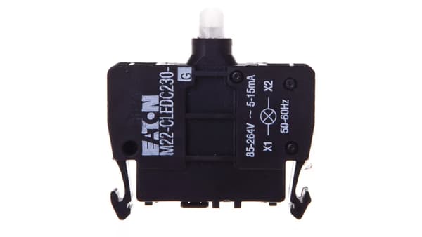 Lysdiode med LED 85-264VAC grøn M22-CLEDC230-G 216580