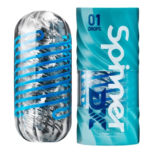 Tenga Spinner Deluxe 01 Drops - Roterande Stimuleringssystem, 14 cm
