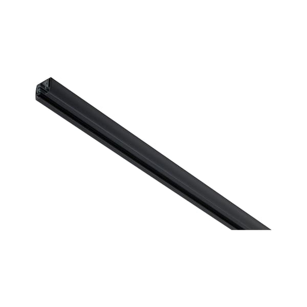 Skinskinnesystem 1,5m 230V sort mat/metal
