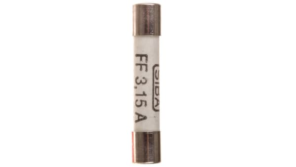Kameraindsats 6,3x32mm 3,15A FF /meget hurtig/ 500V 006710135