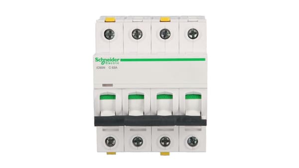 Schneider Electric -adapteri 4P 63A, ominaisuudet C (A9F04463)