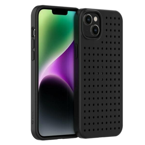 Pinit Dynamic Case iPhone 14 Plus 6,7\" musta/musta