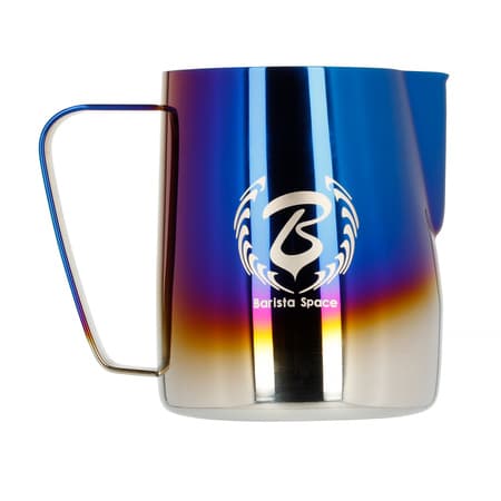 Barista Space - Titanium Half Blue Mjölkkanna 600ml