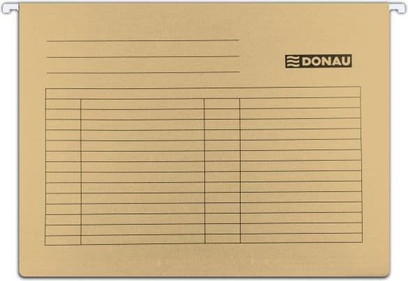 Donau-riippukansio A4 ruskea 230g (7410905PL-02) op.5kpl