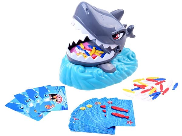 Interaktivt spil CRAZY SHARK fiskespiser GR0323