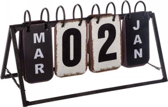 Hemdekoration Dekorativ Skrivbordskalender