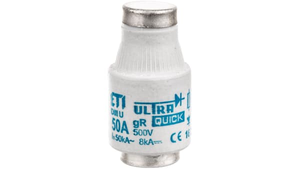 Sikringsindsats 50A DIII gR 500V DIIIUQ50A E33 004323002