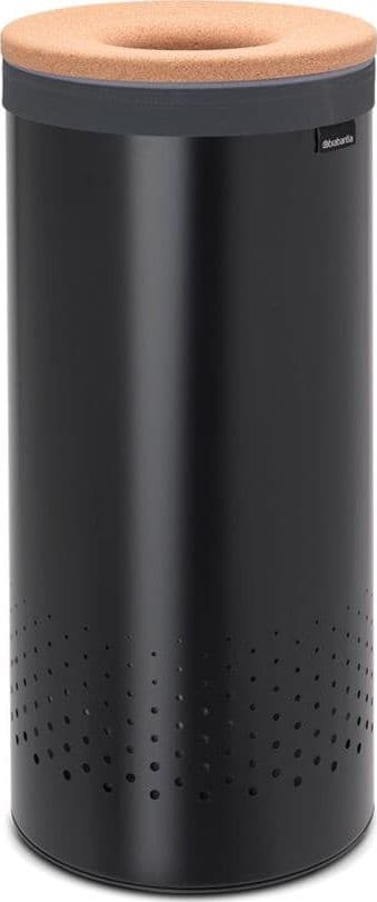 Brabantia pyykkikori, 35 L korkki / musta