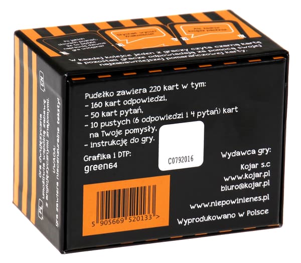 (Ei) Sinun pitäisi 3 - Korttipeli