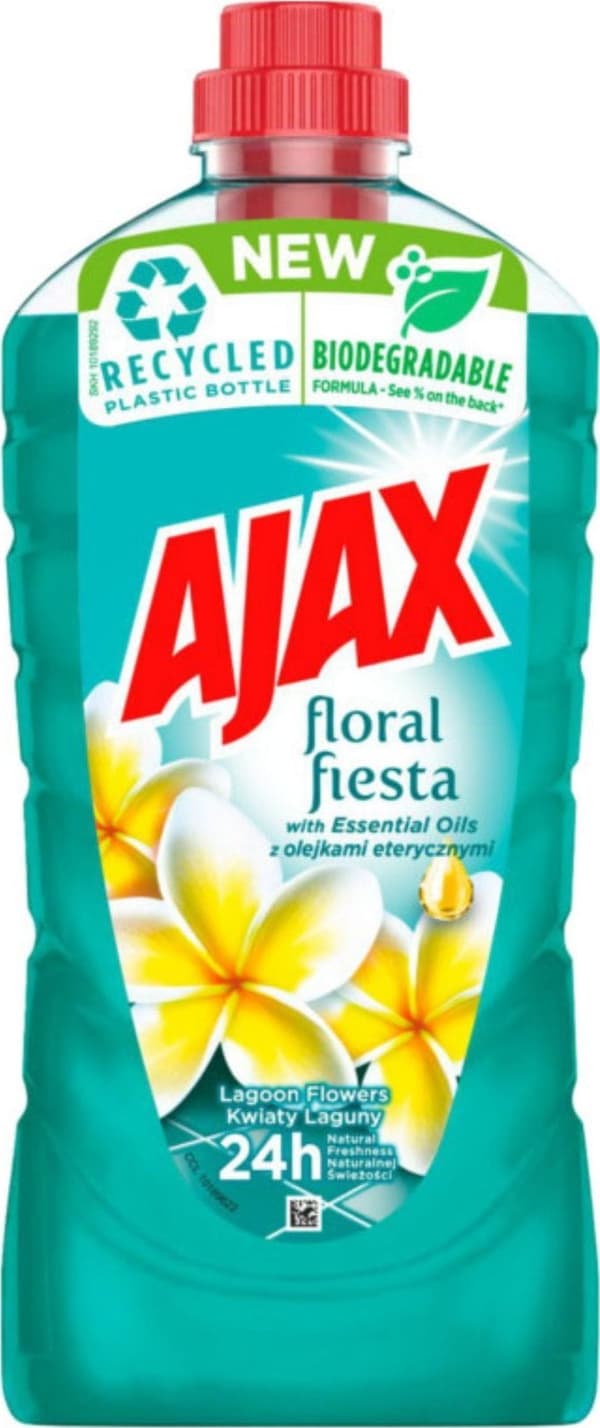 AJAX Universal flydende til vask Lagoon Flowers 1L