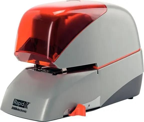 Rapid Hæftemaskine Elektrisk Hæftemaskine Supreme 5080e sølv 80 ark RAPID 20993411