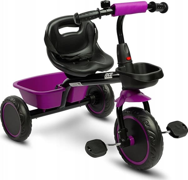 Caretero 3-HJULET CYKEL LOCO LILLA