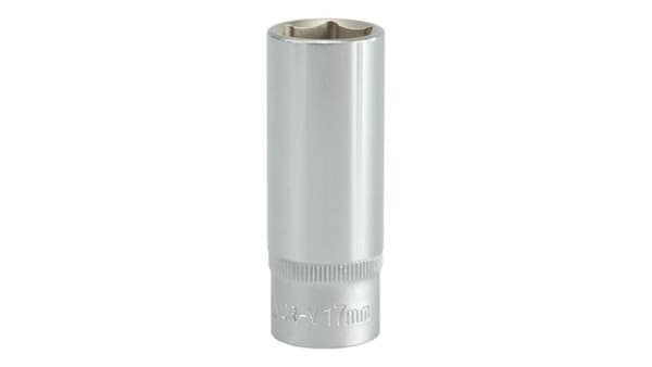 HÆTTE 17MM 3/8 6-KLT. CV TIL EN TID