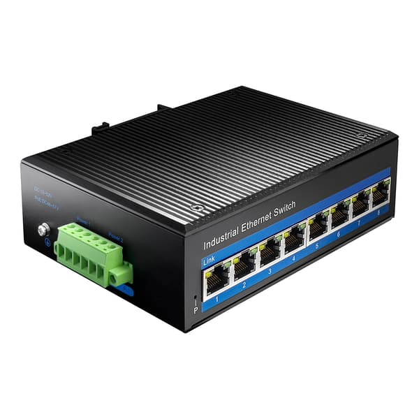 POE SWITCH 8-port IF1008P 8x30W 10/100 industriel