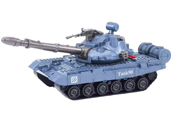 Tank Militærkøretøj DIY Demontering Blå Lyde Affjedringssæt
