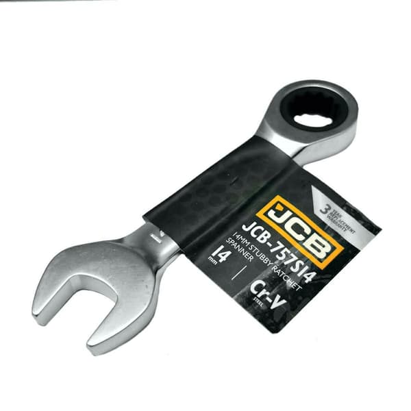 JCB skraldenøgle kort 14mm