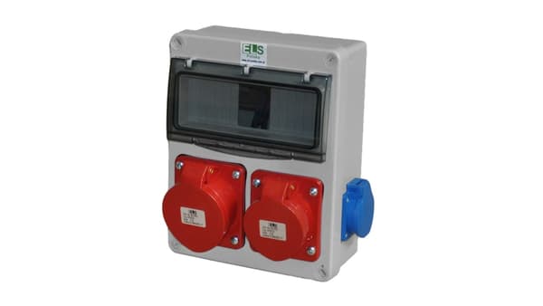Virtalähdesarja MIKO-8M 2x32A/5P + 2x230V IP44 E901308014