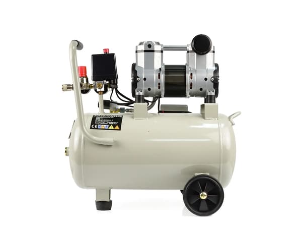 Öljytön kaksimäntäkompressori 24L 980W (1)