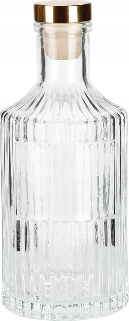 Home Styling Collection Läpinäkyvä vesikarahvi tulpalla, 250 ml