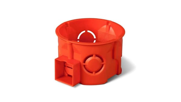 Indmuringsdåse 60mm rød PK-60 0284-00 /90stk/