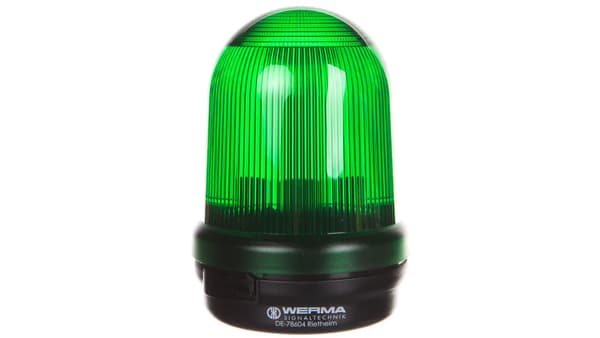 Lyssignal grøn stål 12-240V IP65 826.200.00