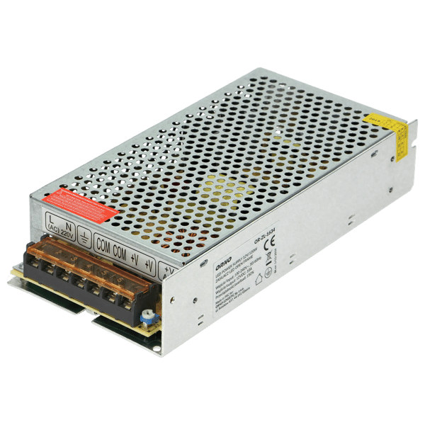 Öppen ram strömförsörjning 12VDC 200W, IP20