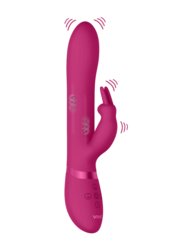 Amoris - Stimulerande Pärlor Kanin - Rosa