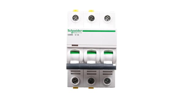 Schneider Electric effektkontakt IC60N 3P 1A C 6KA - A9F04301
