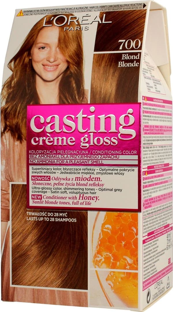 L'Oreal Paris Casting Creme Gloss Farvecreme Nr. 700 Blond 1stk.