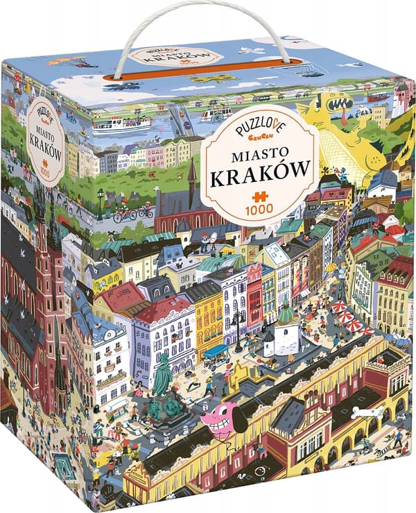 Puzzlove CzuCzU Krakovan kaupunki 1000 palaa
