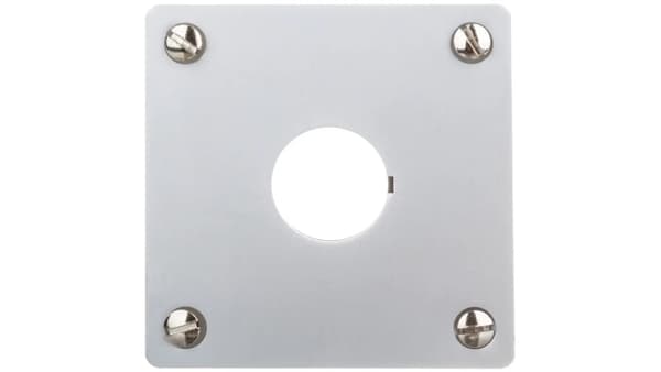 Frontplatta för infälld montering 1-hål 22mm M22-E1 216541