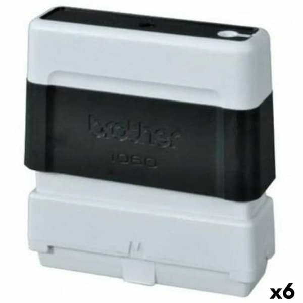 Stempler Brother 10 x 60 mm Sort (6 enheder)