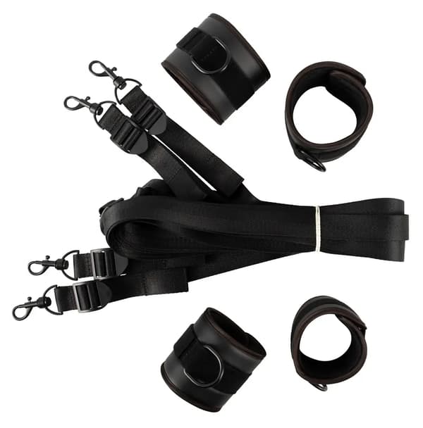 Crepe Bälten Handfängsel BDSM Bondage