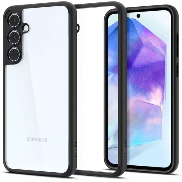 SPIGEN Ultra Hybrid Cover til SAMSUNG A55 5G mat sort