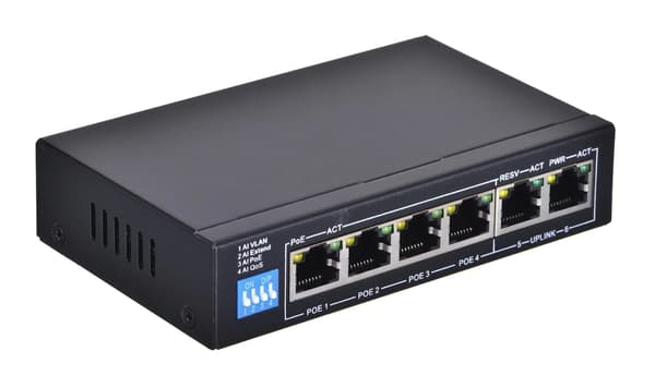Switch EXTRALINK EX.14305 4x 10/100/1000 PoE