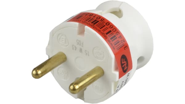 Legrand Bærbar Stikprop 2P 16A hvid (50183)