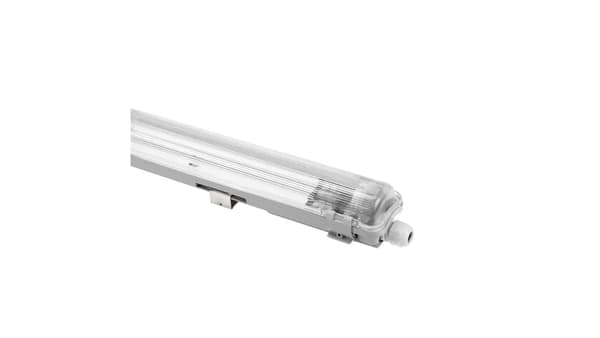 Lufttæt armatur til LED-rør 1x120cm 230V IP65