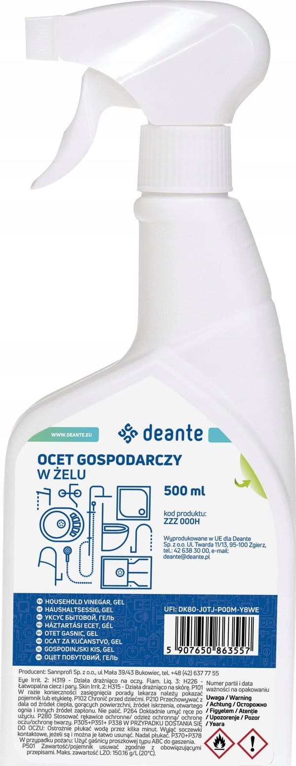 Deante Etikka 14% geelissä