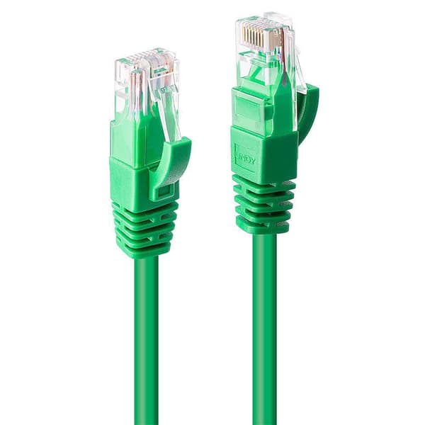 Lindy Patchkabel - RJ-45 - 50cm - UTP - CAT 6 - kabel, - grøn (48046)