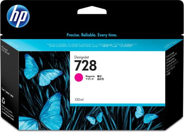 HP 728 - magenta - original - DesignJet - bläckpatron