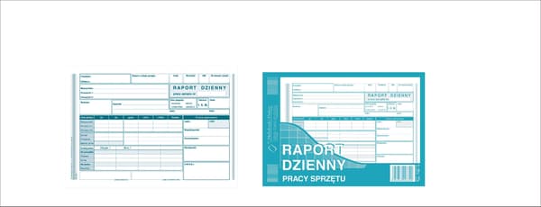 Daglig arbejdsrapport for udstyr A5 790-3