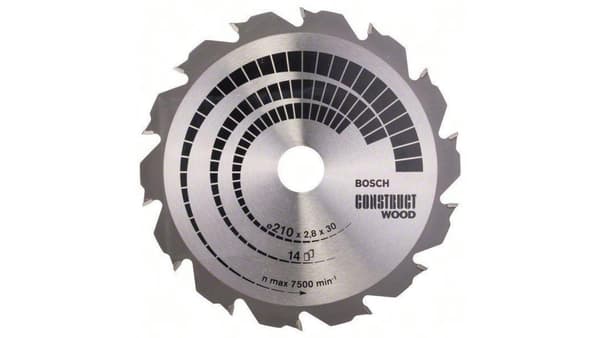 BOSCH CIRKELSÅG CONSTRUCT WOOD 210x2,8x30x14z