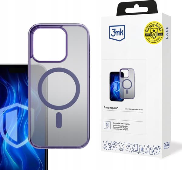 3MK Frosty MagCase iPhone 15 Pro Max lila/lila