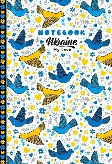 Dekorativ notesbog A6/64K ternet TW Golebie