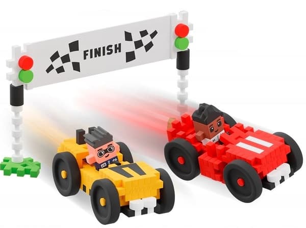 Mini Waffle Byggeklodser 80 Elementer Racing
