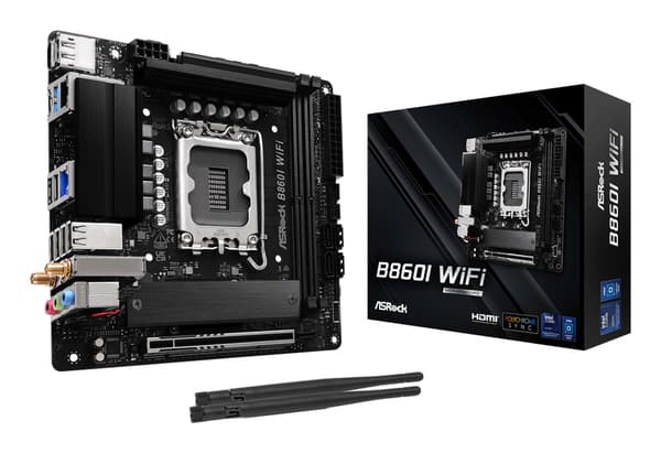 ASRock B860I WiFi - bundkort - mini ITX - LGA1851 Socket - B860